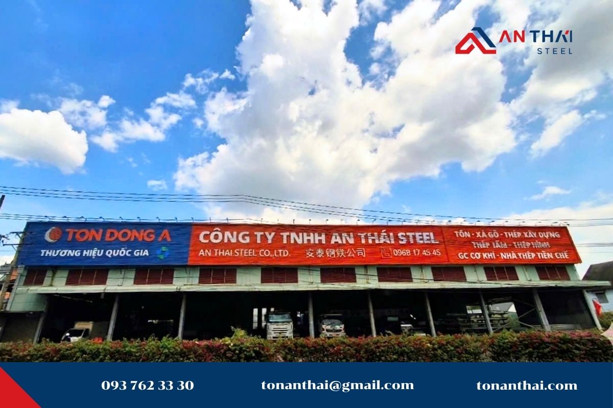 Đại Lý Tôn Đông Á Tại Bình Dương An Thai Steel, Tôn An Thái (1)