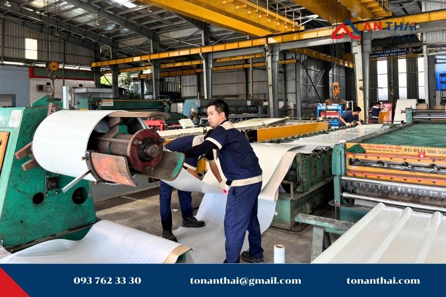 đại Lý Tôn Bluescope Tại Đồng Nai An Thai Steel, Tôn An Thái